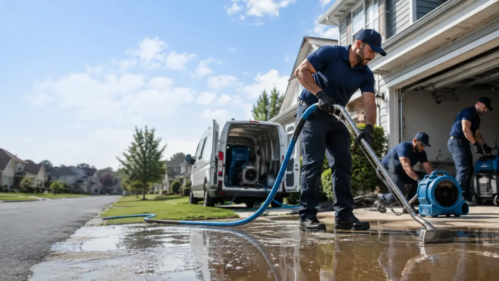 Flood Damage Restoration in Spring House, PA